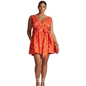 Maeve Dress Small Fairy Coquette Babydoll Feminine Fit‎ and Flare Lobster
